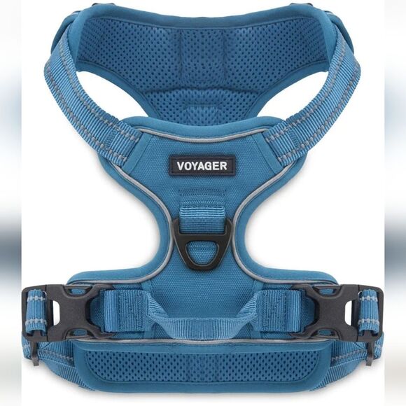 Voyager Step In Air Dual Attachment Outdoor Dog Harness light blue - Picture 1 of 1